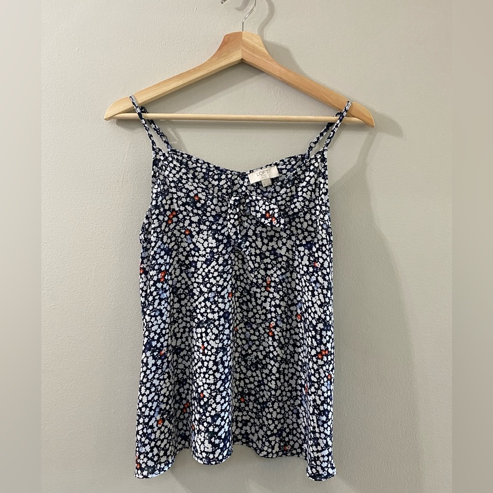 Ann Taylor LOFT floral tank top